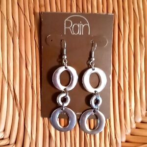 Triple Link Earrings